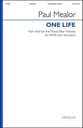 One Life SATB choral sheet music cover